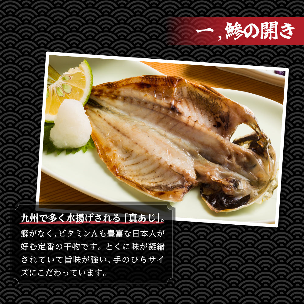 【九州産】鮮魚一夜干しセット