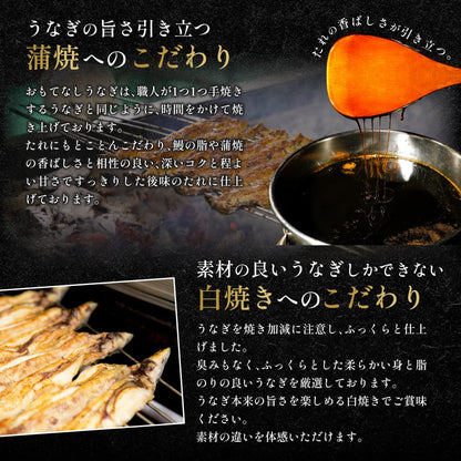 【鹿児島県産】おもてなしうなぎ2種セット