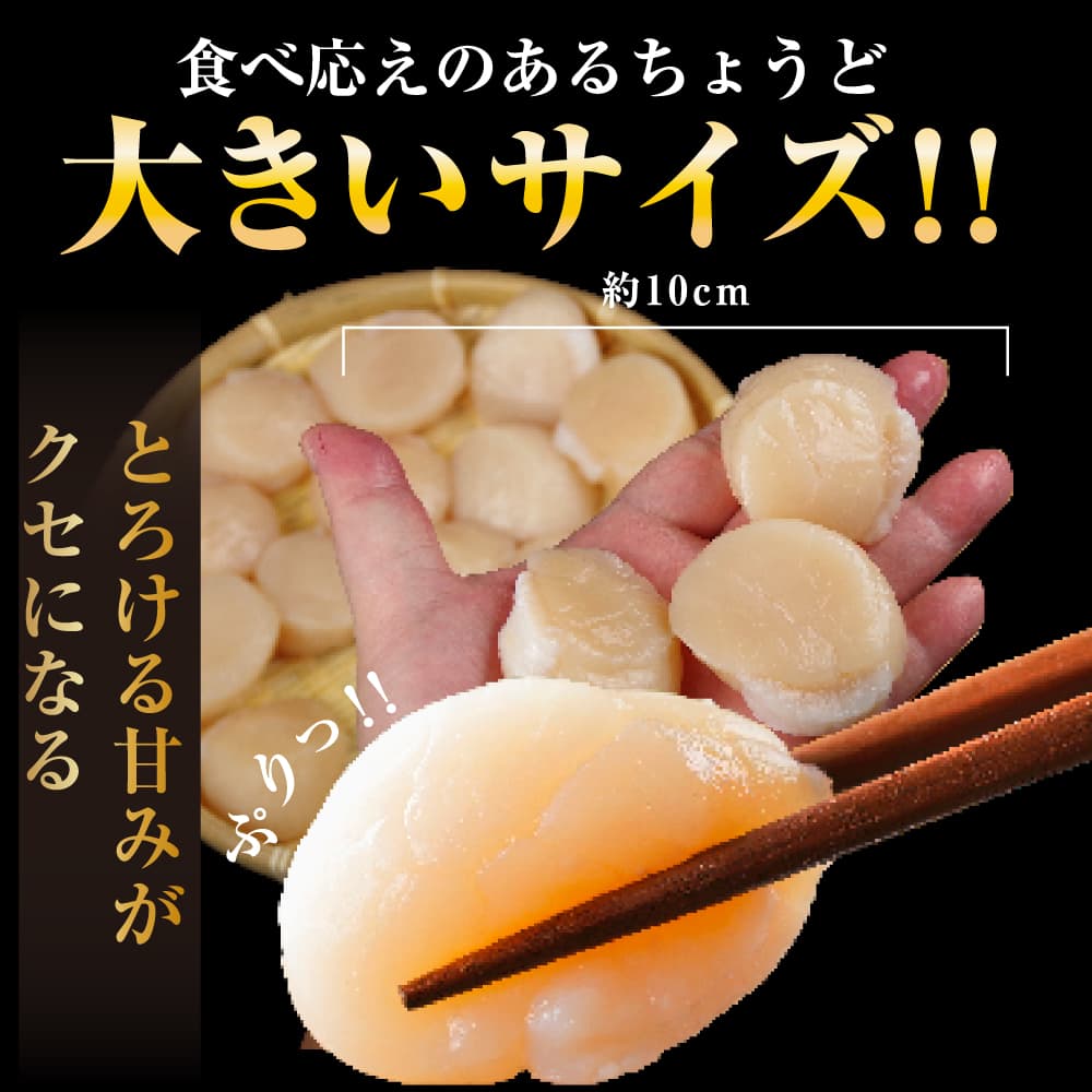 【北海道産】ホタテ貝柱